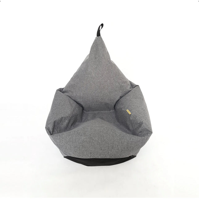 Puf TIPI SPA popelavý melír – stylový a pohodlný sedací vak do bytu