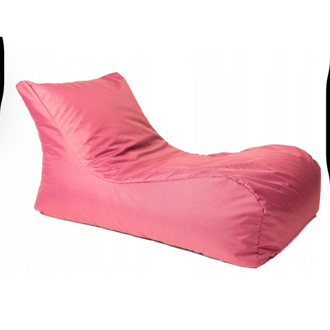 Sedací vak na ležení XXL světle růžový – pohodlné herní křeslo a relaxační vak do domu i na zahradu