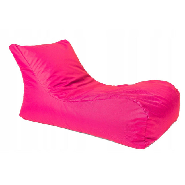 Sedací vak na ležení XXL tmavě růžový – pohodlné herní křeslo a relaxační vak do domu i na zahradu