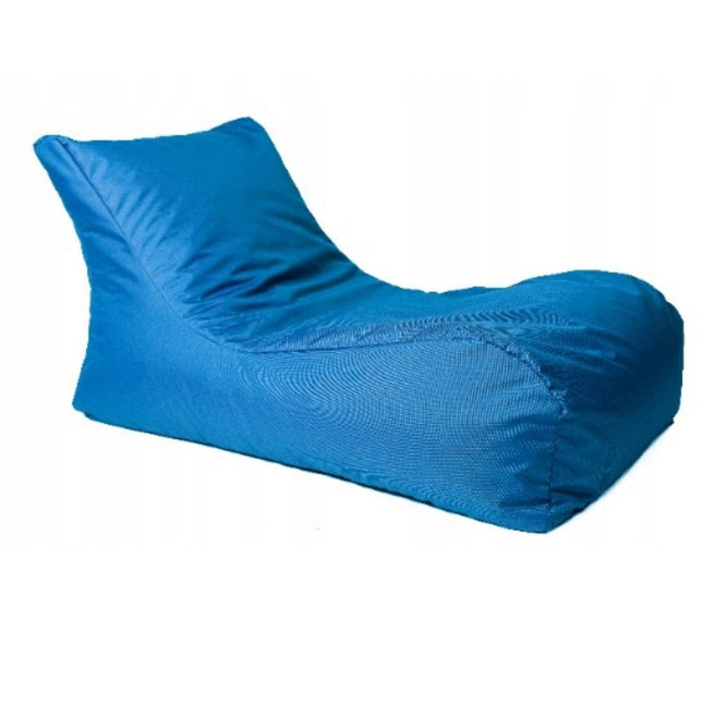 Sedací vak na ležení XXL modrý – pohodlné herní křeslo a relaxační vak do domu i na zahradu