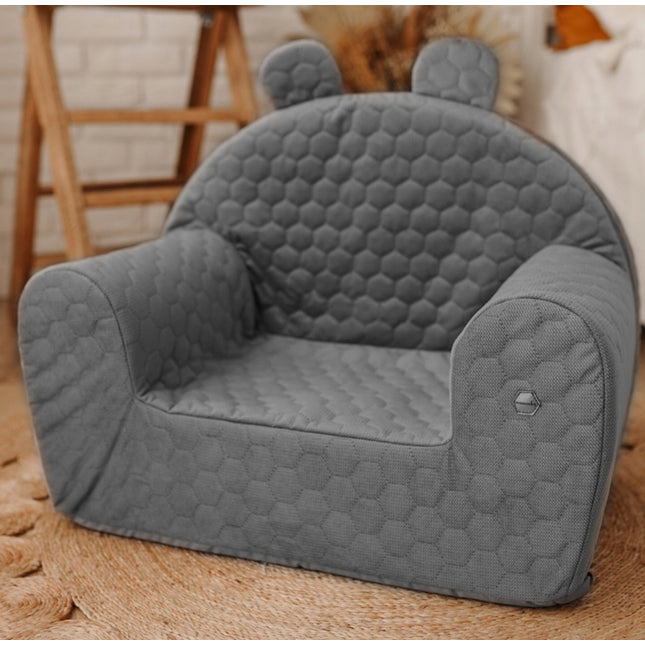 Dětské křeslo medvídek sede Velvet