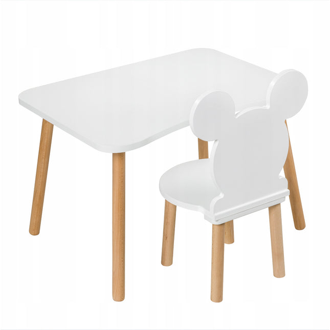 Dětský stůl a židlička mickey mouse , sada 2 kusů