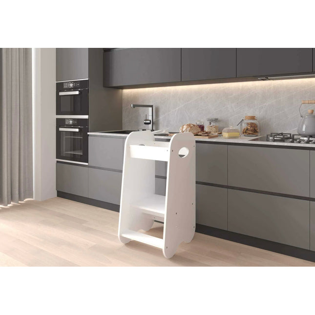 Rostoucí učící věž bílá 90 cm