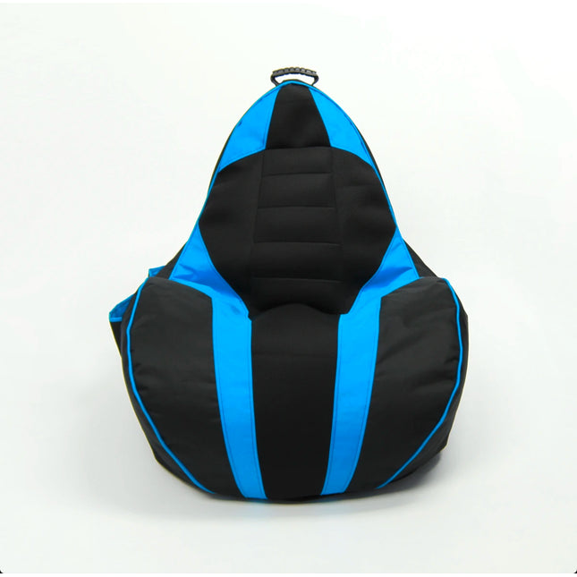 Sedací vak gamingovy Herní křeslo modrý