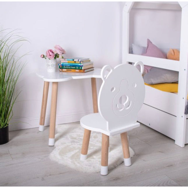 Dětská židlička medvídek