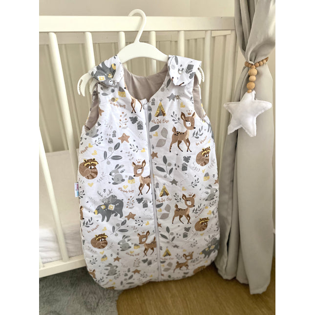 Dětský spací vak 43 cm x 75 cm 100% bavlna Srnky