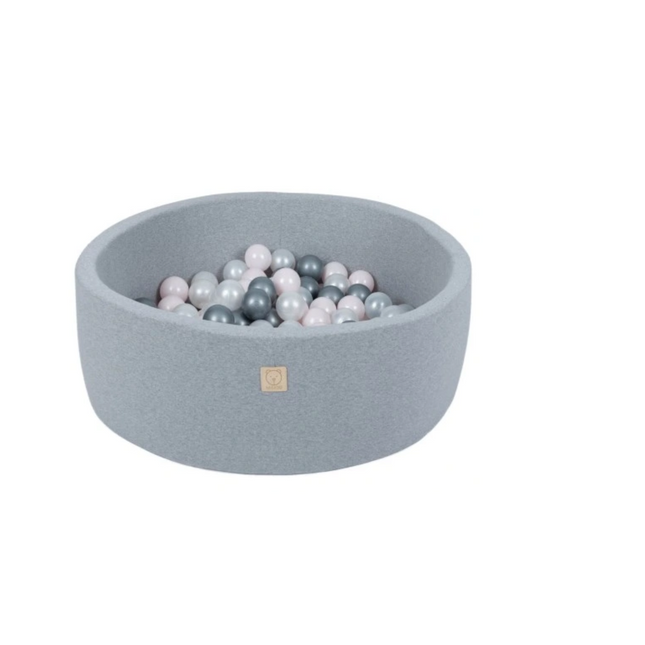 Suchý bazén - včetně 200 ks míčků - šedy