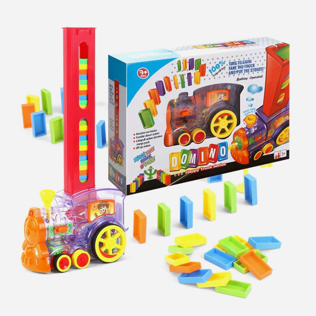 Interaktivní vlak domino