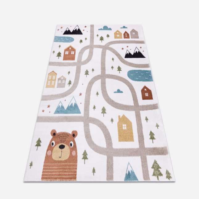 Dětský kusový koberec FUN POLAR, beige