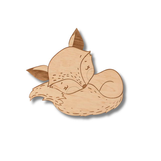 Dětská nástěnná lampička Liška