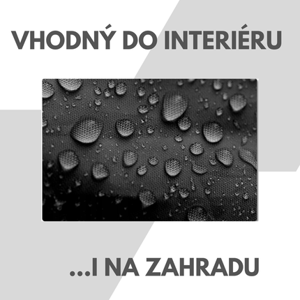 Sedací vak XXXL + podnožník zelený do interieru na terasu nebo zahradu