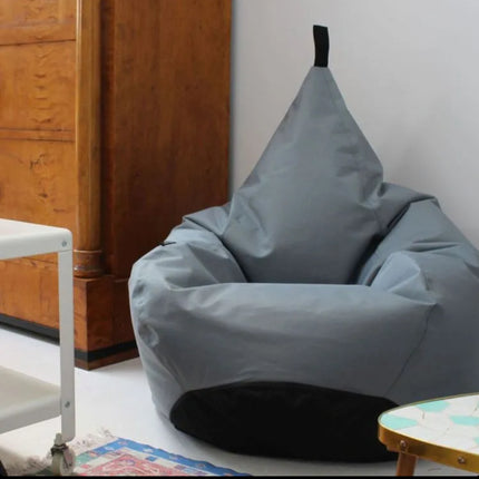 Puf TIPI SPA popelavý melír – stylový a pohodlný sedací vak do bytu
