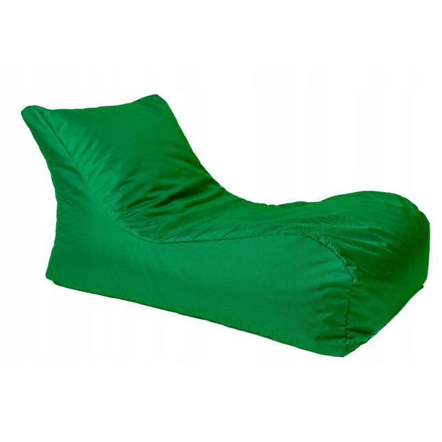 Sedací vak na ležení XXL zelený – pohodlné herní křeslo a relaxační vak do domu i na zahradu