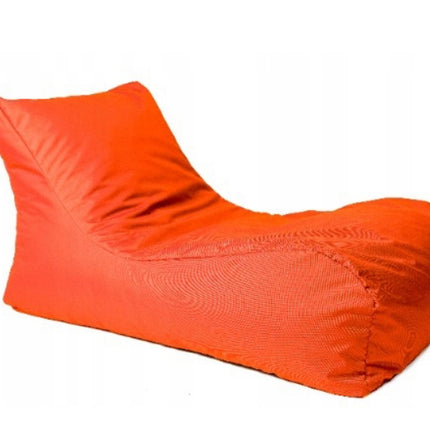 Sedací vak na ležení XXL oranžový – pohodlné herní křeslo a relaxační vak do domu i na zahradu