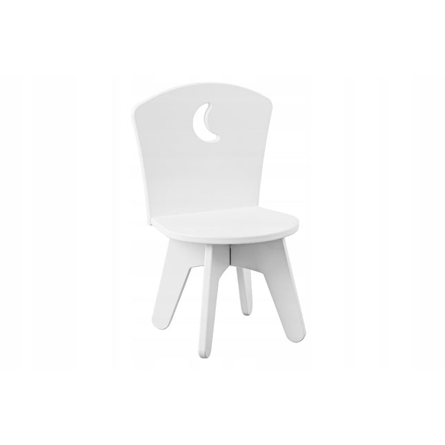 Dětský stůl obláček a dětská židlička měsíc , sada 2 kusů