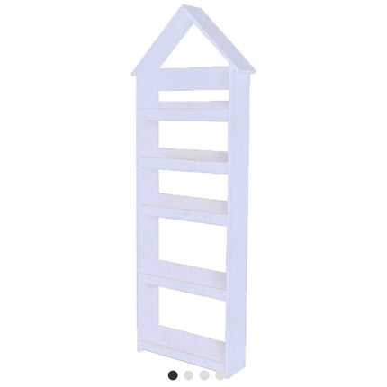 Dětská knihovnička Domek bílý – styl skandinávský | Montessori inspirace