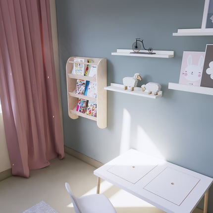 Dětská knihovnička – skandinávský styl, 50 cm