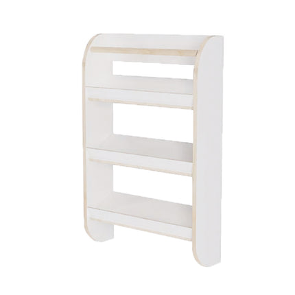 Dětská knihovnička bíla – skandinávský styl, 50 cm