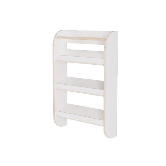 Dětská knihovnička bíla – skandinávský styl, 50 cm