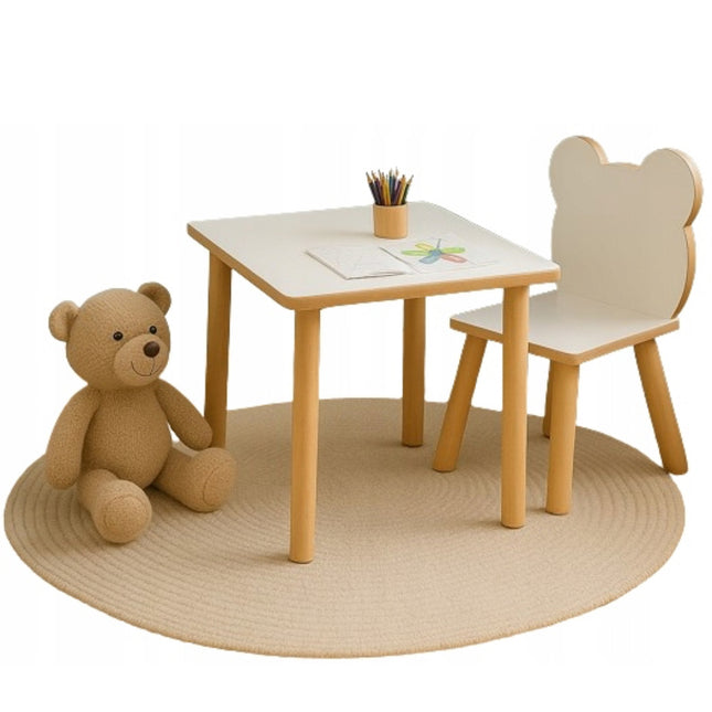Dětský stůl + židlička Medvídek