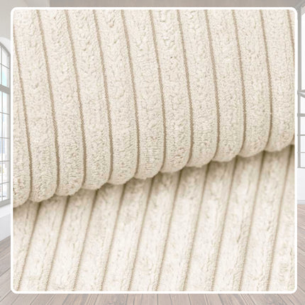 Manšestrový BOHO sedací vak SAKO + podnožka Maly