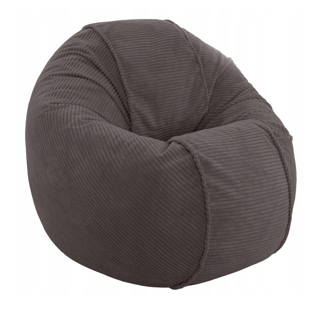 SEDACÍ VAK OVAL 2v1 – plyšový MANŠESTR • 120 cm taupé