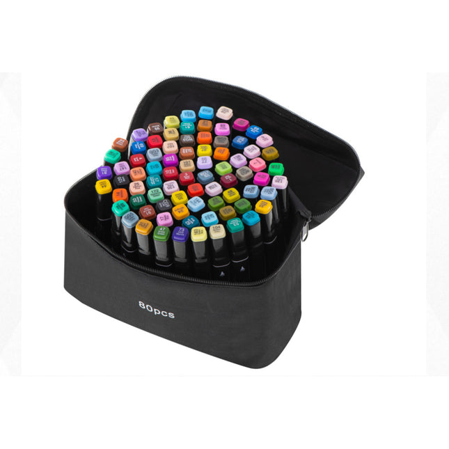 Sada oboustranných fixů 80 ks