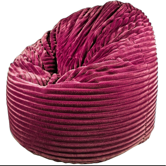 Sedací vak gigant plyšový růžový