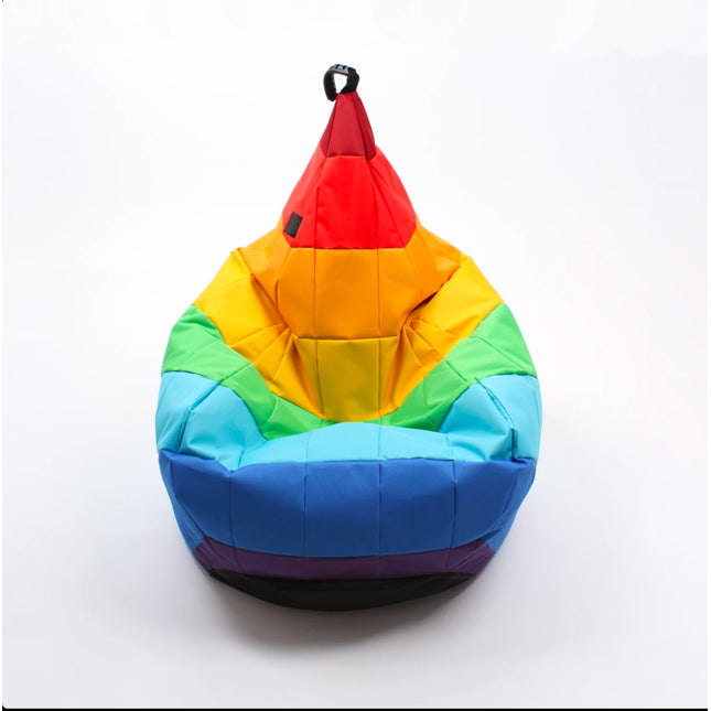 Sedaci vak patchwork duha