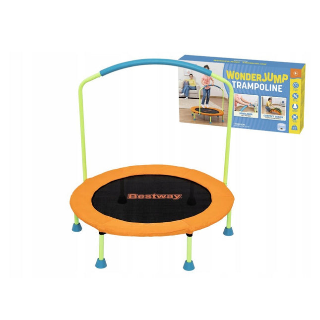 Domácí dětská trampolína s madlem