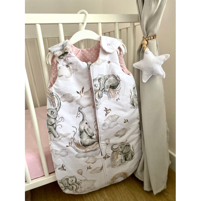 Dětský spací vak 43 cm x 75 cm 100% bavlna Slonik