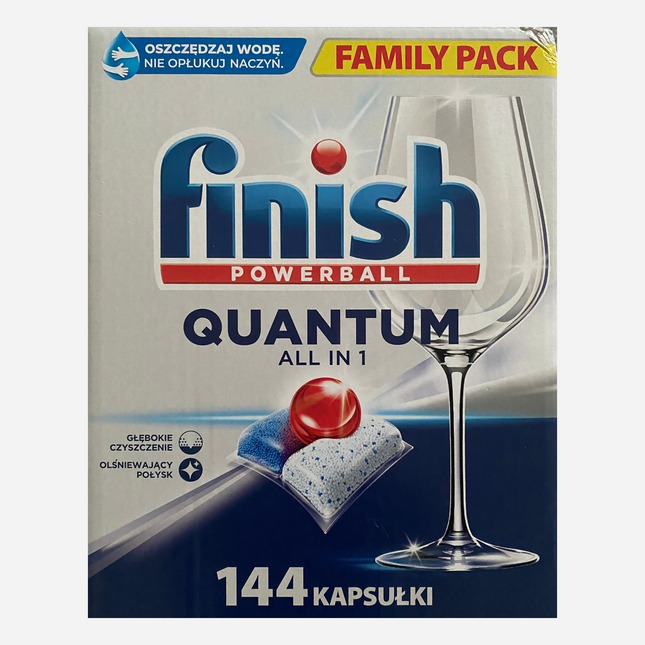 Tablety do myčky Finish Quantum 144ks