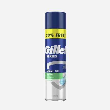 Gillette series, soothing s aloe vera