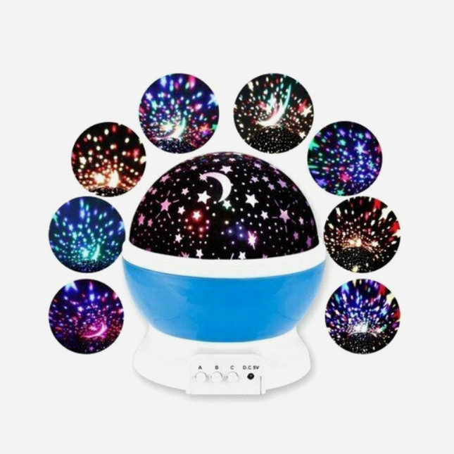 Projektor noční oblohy Deluxe Modrý