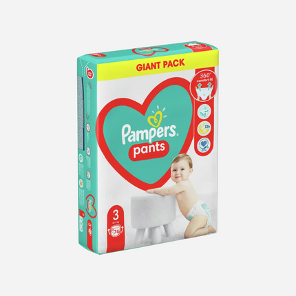 Pampers Pants 3, 64ks/baleni, 6-11 kg